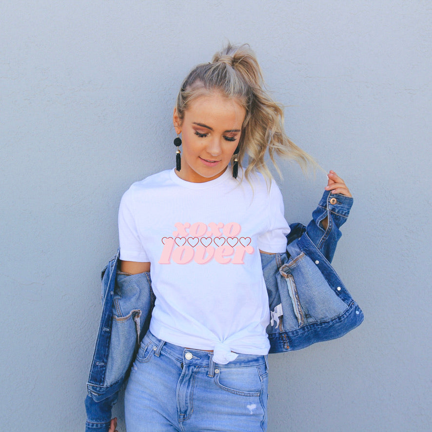 XOXO Lover White Tee