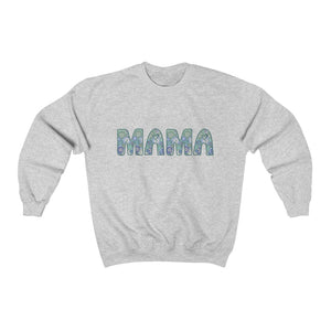 Mama Blue Crewneck Sweatshirt