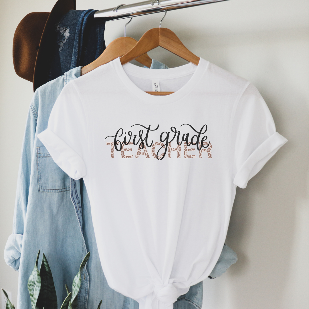 First Grade Teacher Tee