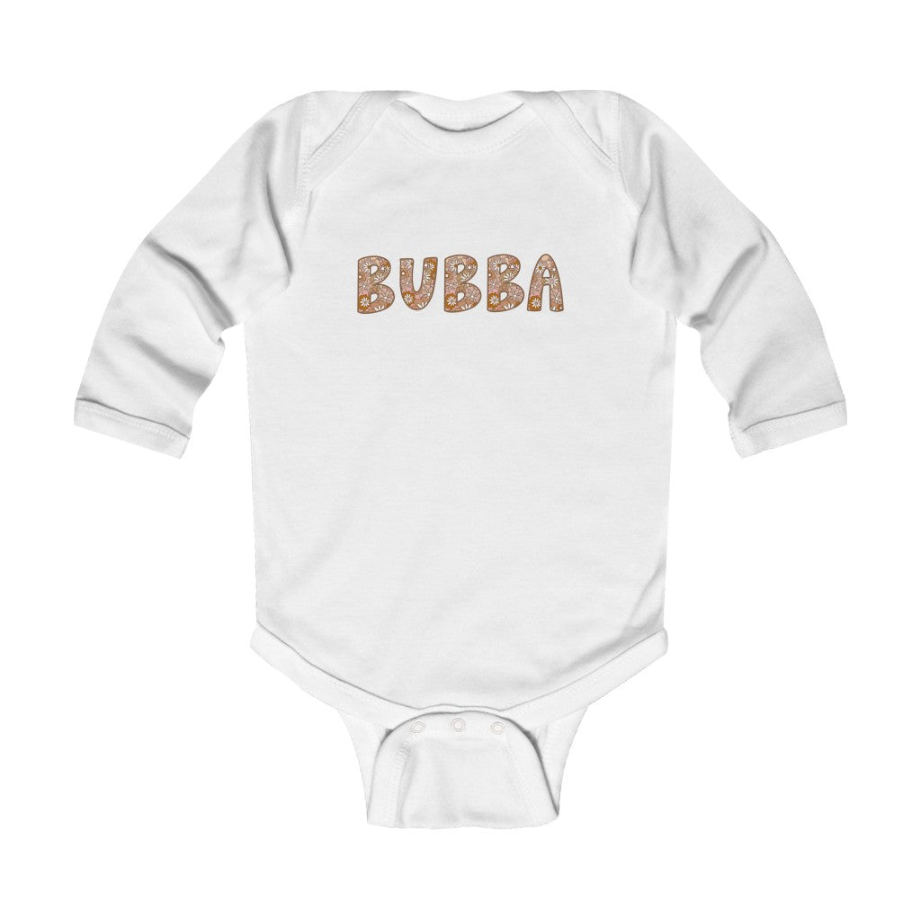 Bubba Natural Long Sleeve Bodysuit