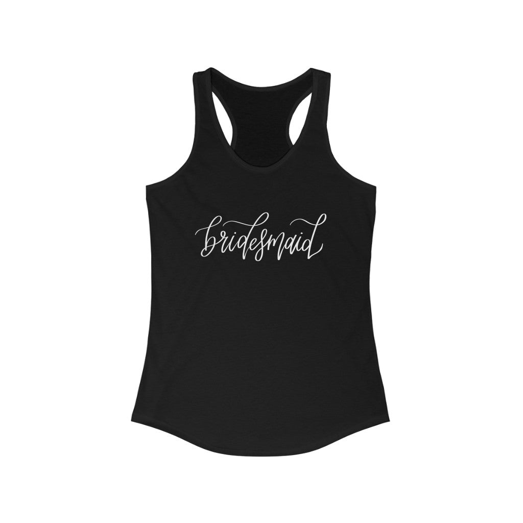 Bridesmaid Racerback Tank