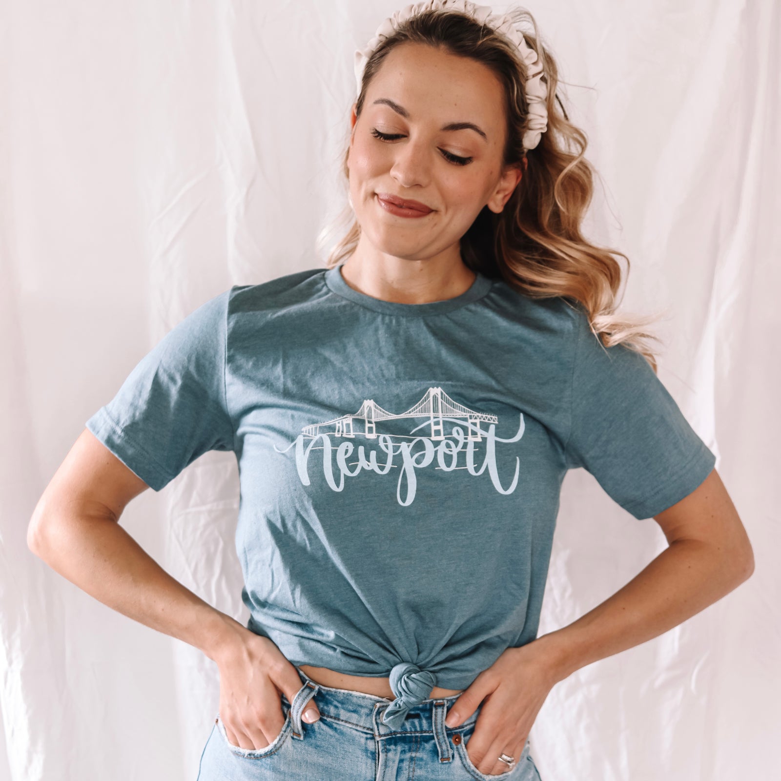 Blue Newport Tee
