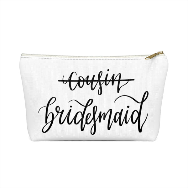 Cousin, Maid Of Honor Makeup Bag - Detailed Threads