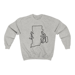 Rhode Island Home Crewneck Sweatshirt