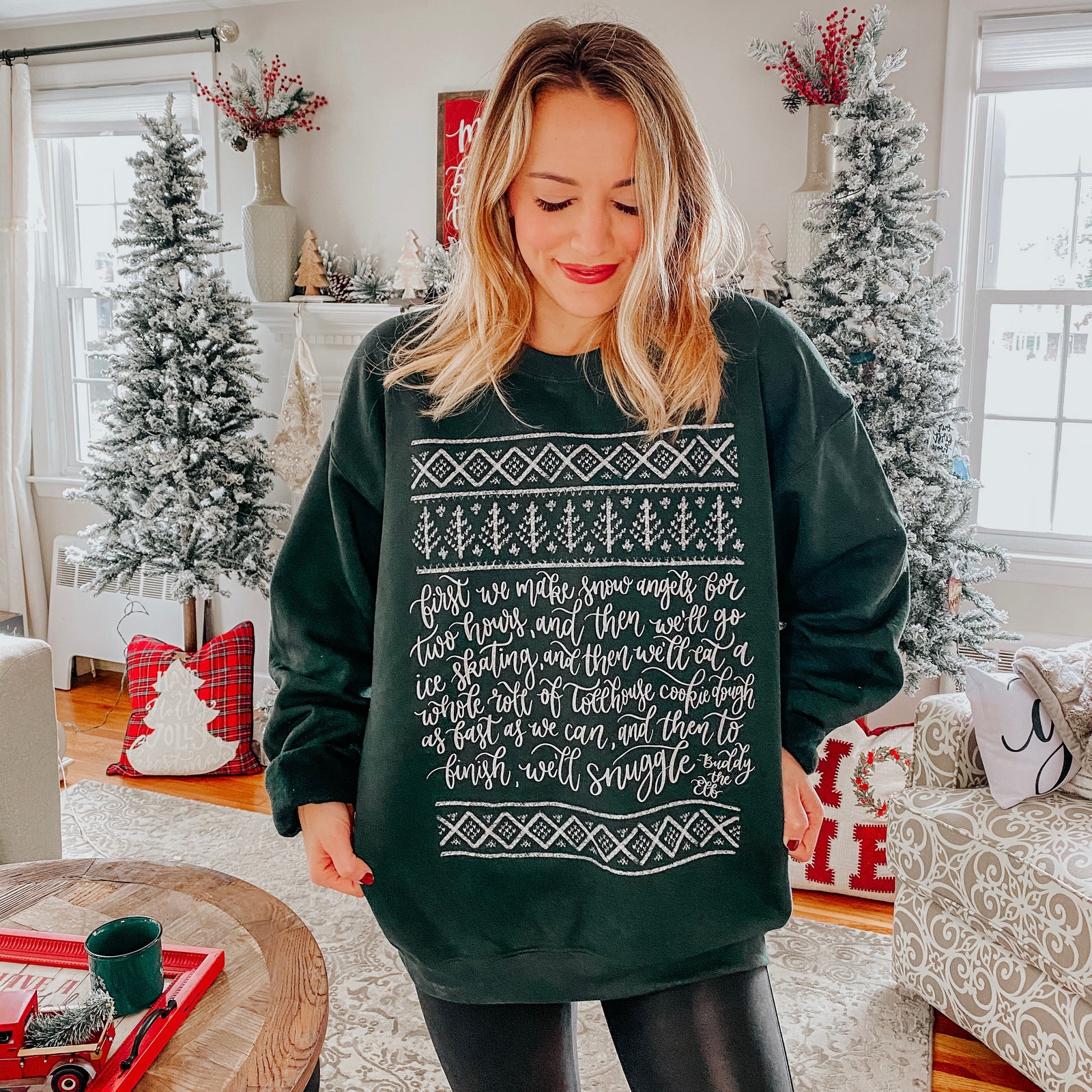 Buddy The Elf Crewneck Sweatshirt