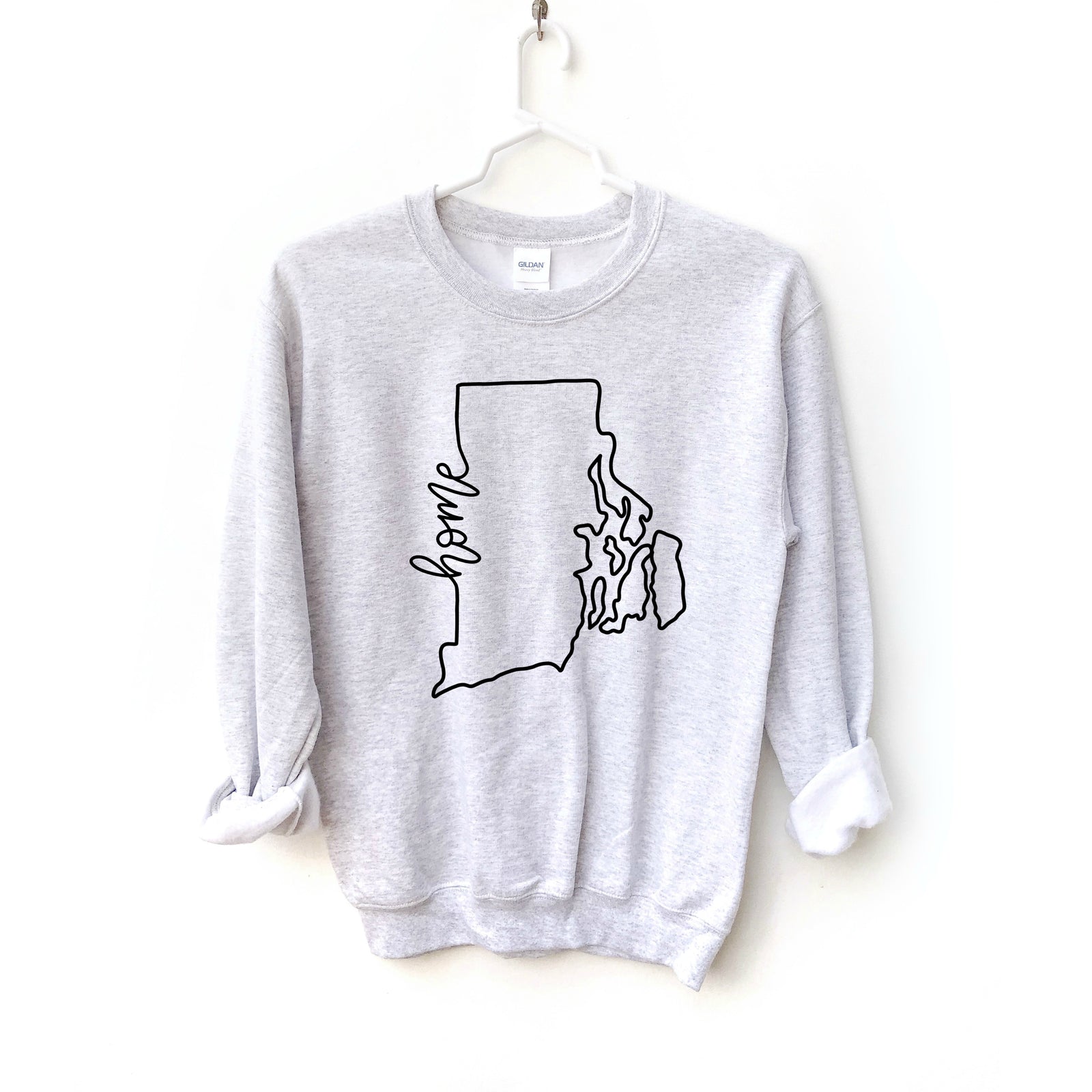 Rhode Island Home Crewneck Sweatshirt