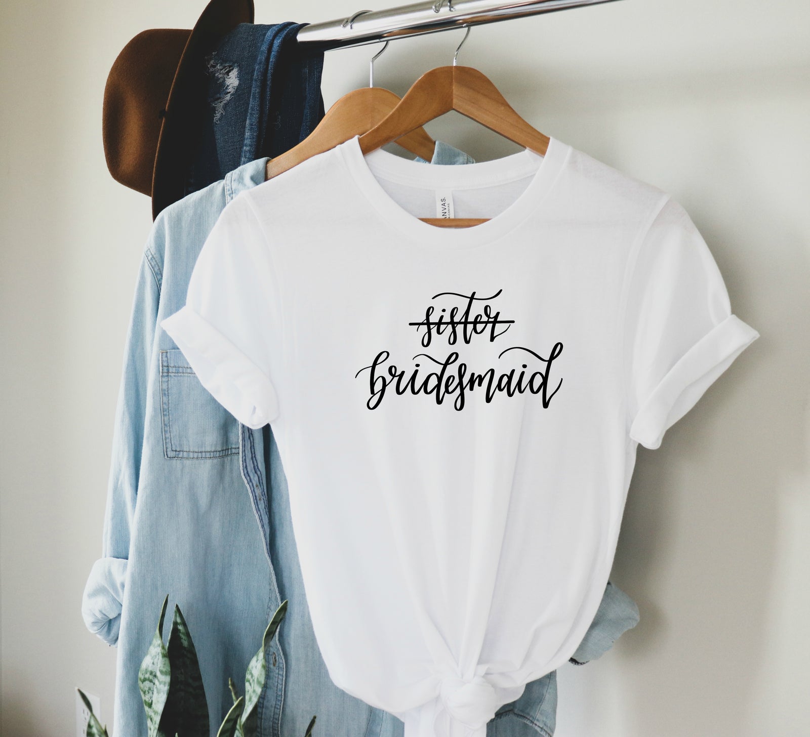 Sister, Bridesmaid Tee