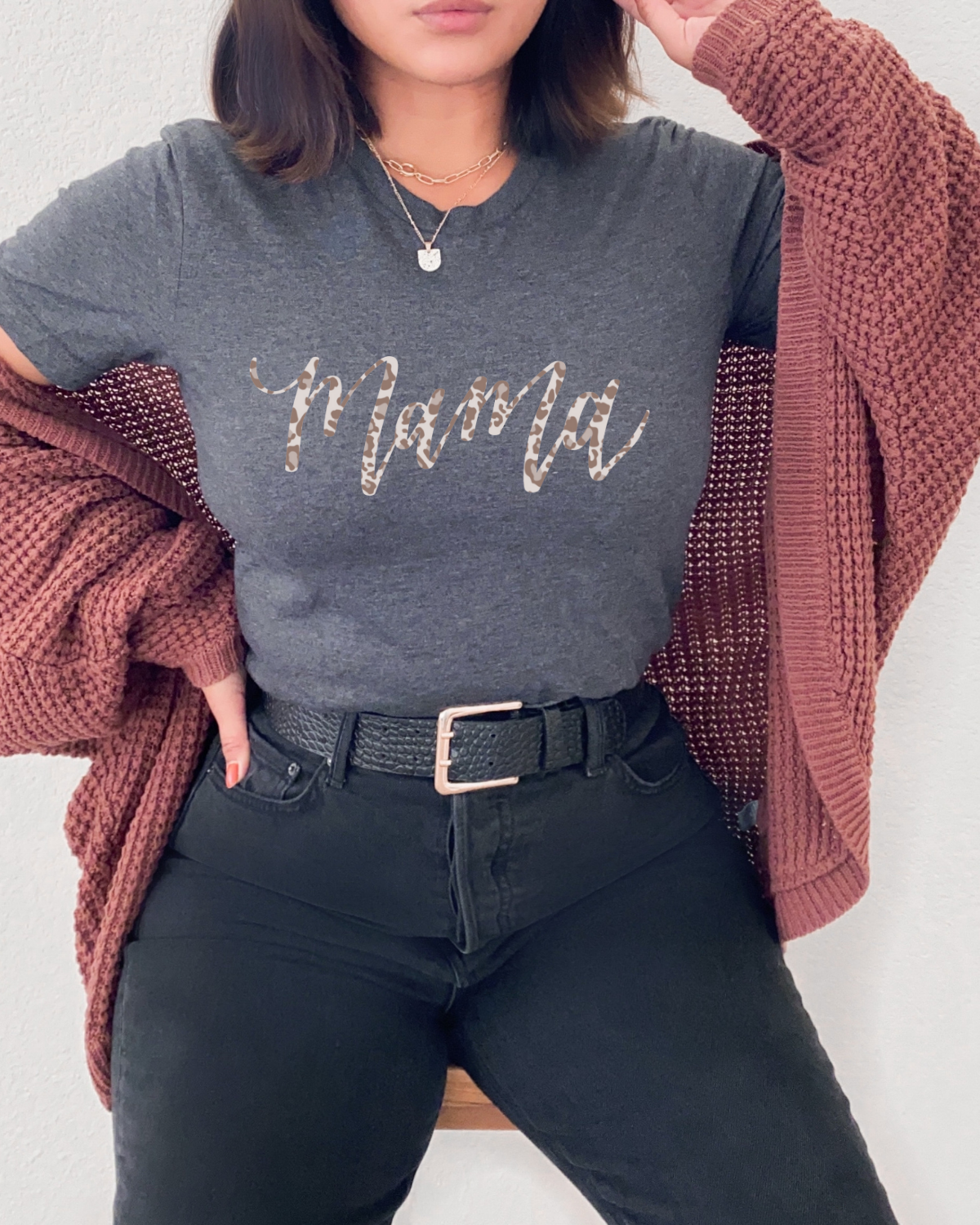 Mama Leopard Tee