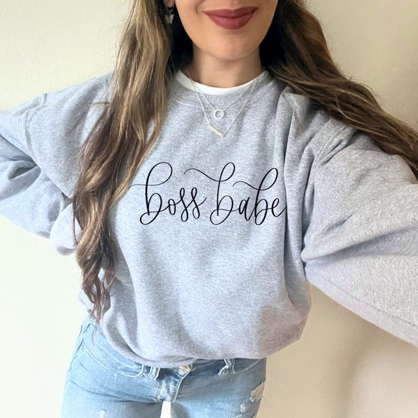 Boss discount babe sweatshirt