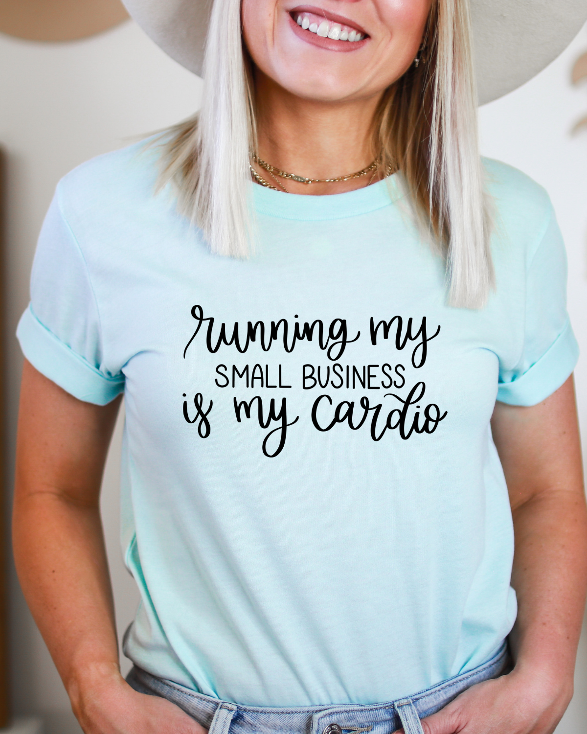 Running My Business Is My Cardio Tee