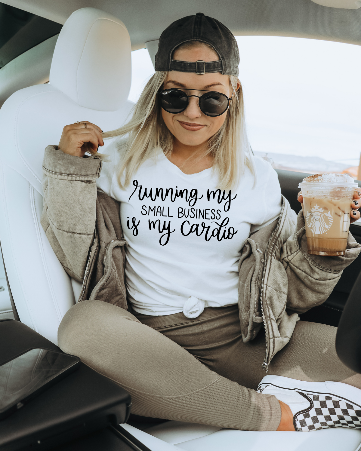 Running My Business Is My Cardio Tee
