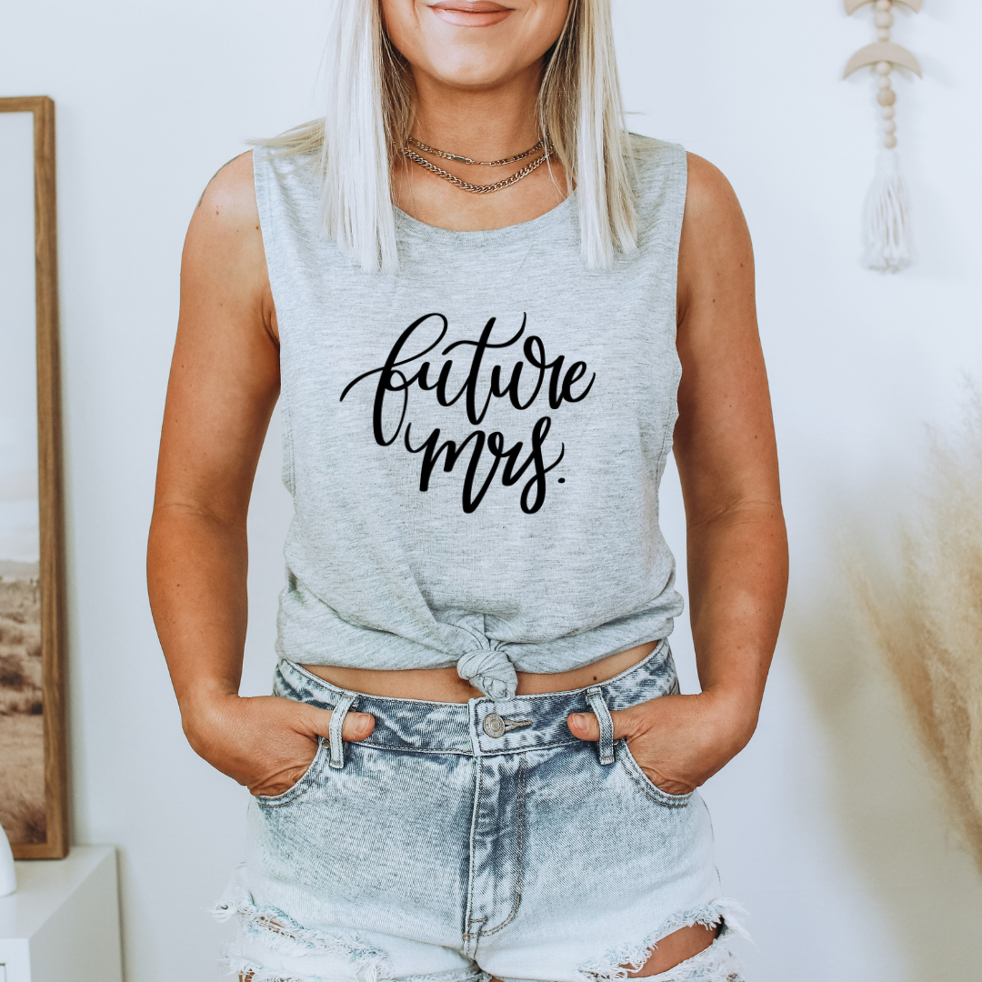 Future Mrs. Scoop Muscle Tank