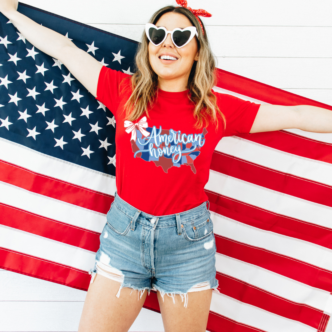 American Honey Bow Tee