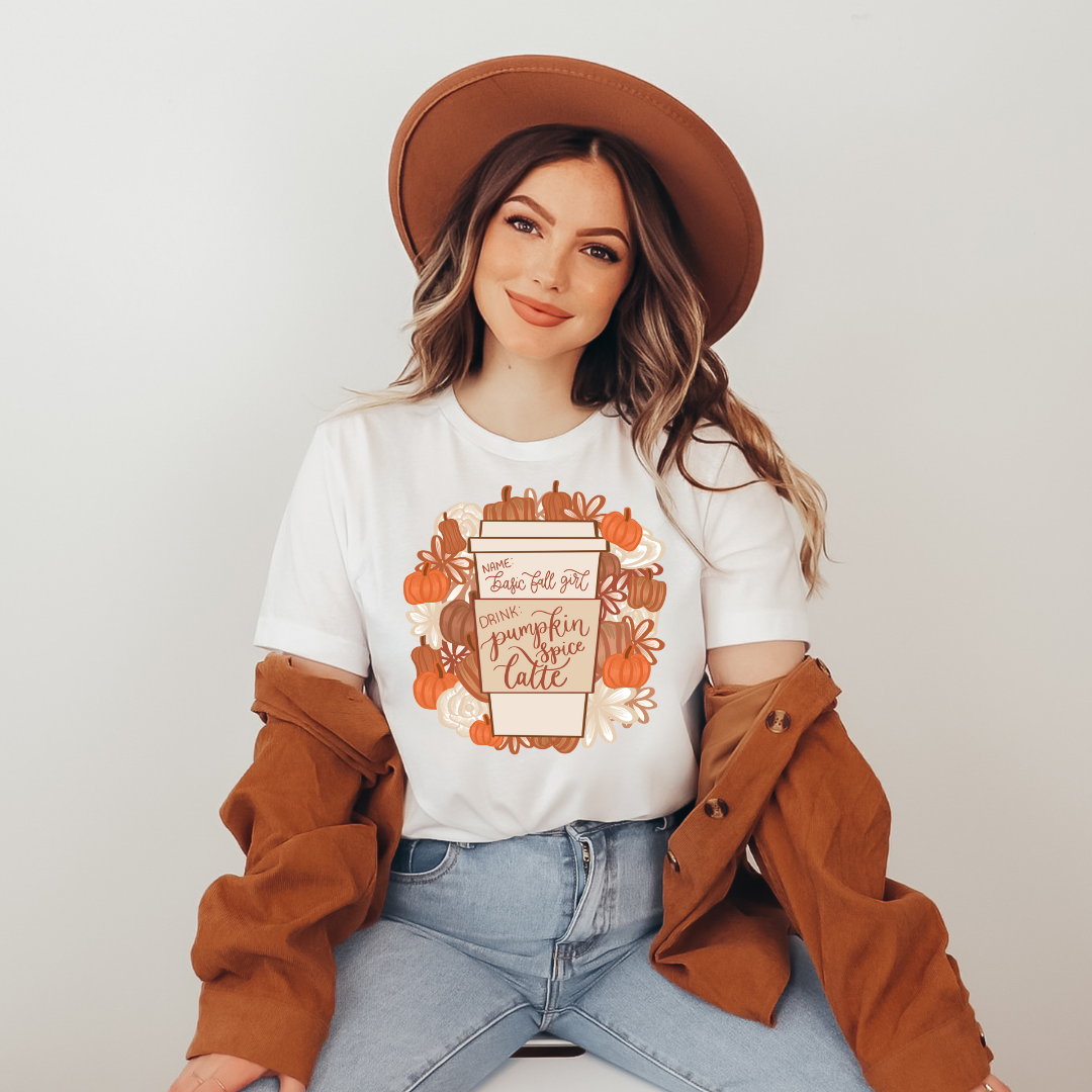 Basic Fall Girl Tee