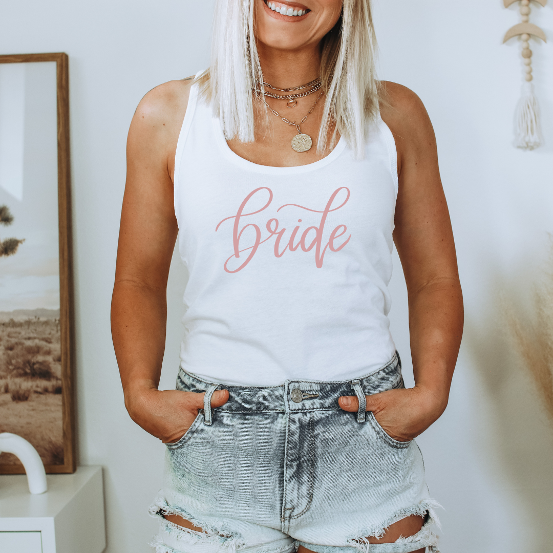 Bride Scoop Muscle Tank