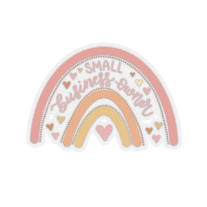Small Business Owner Rainbow Sticker