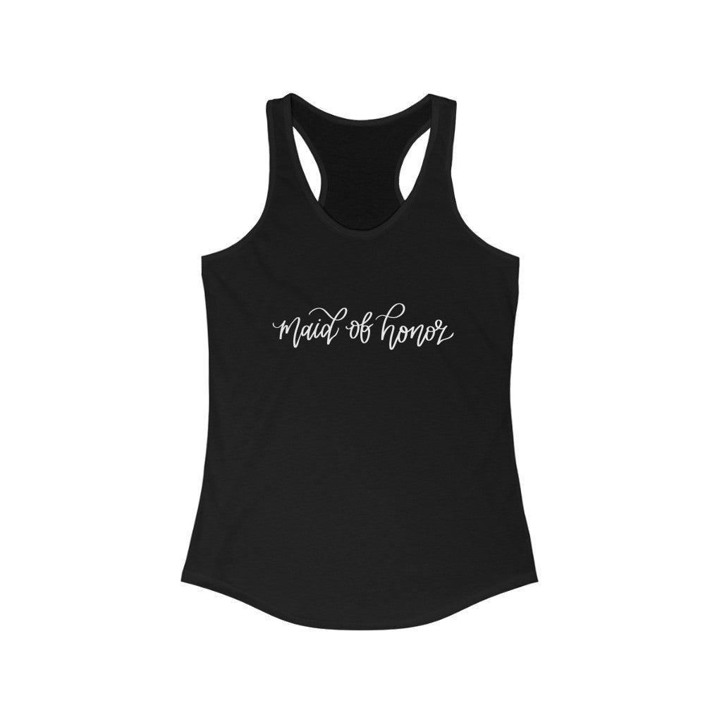 Maid Of Honor Racerback Tank