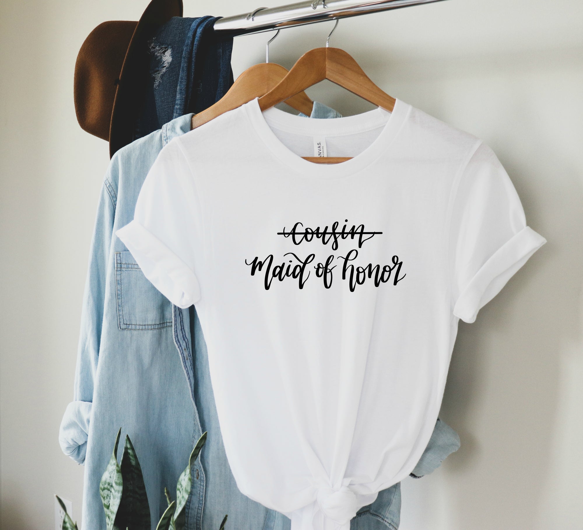 Cousin, Maid Of Honor Tee