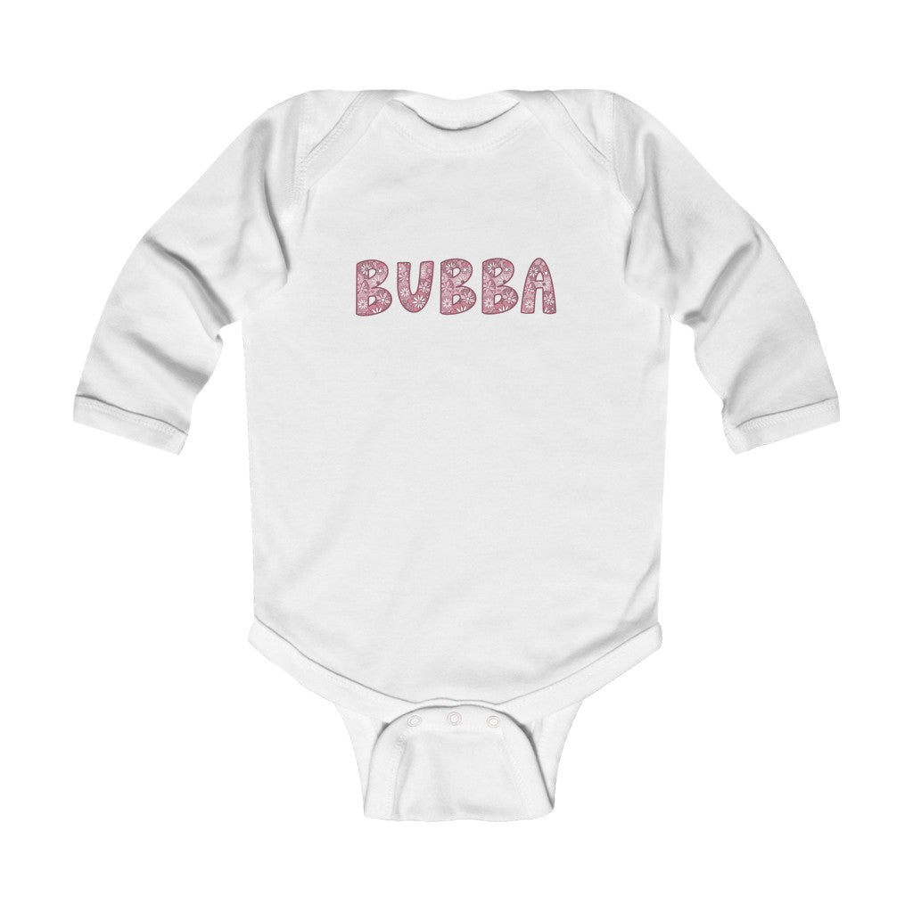 Bubba Pink Long Sleeve Bodysuit