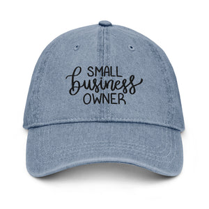Small Business Owner Demin Hat