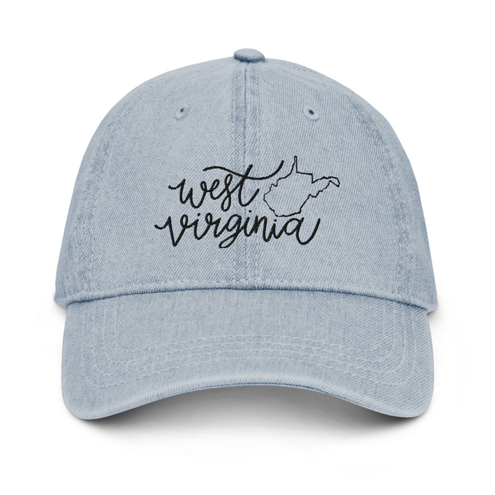 West Virginia Denim Hat