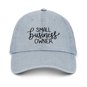 Small Business Owner Demin Hat