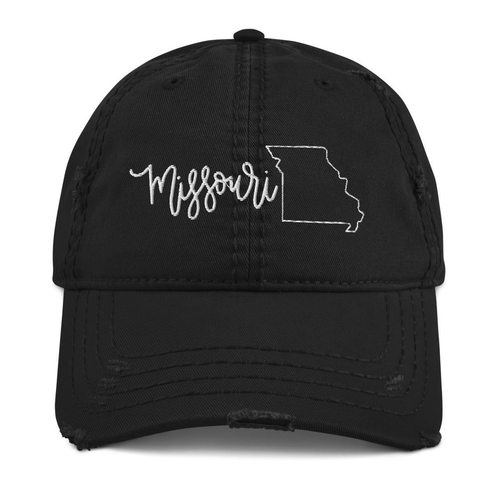 Missouri Distressed Hat