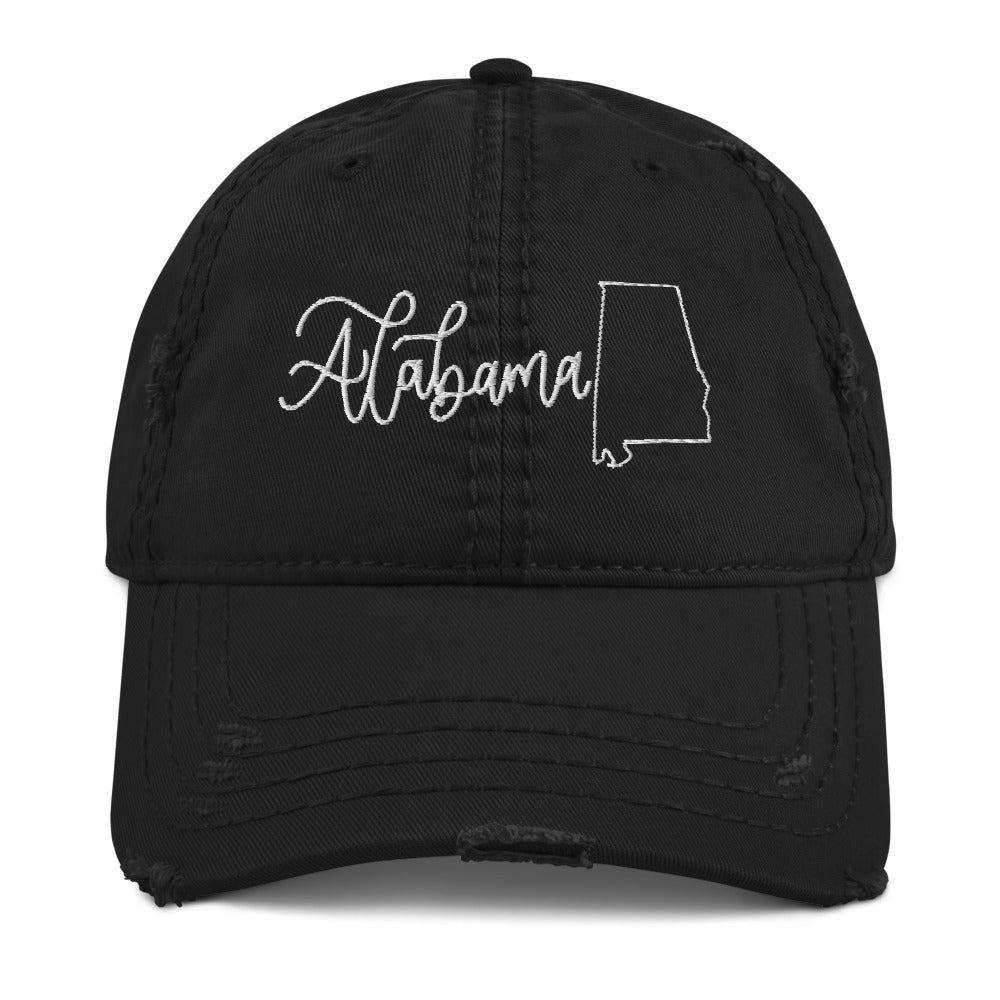 Alabama Distressed Hat
