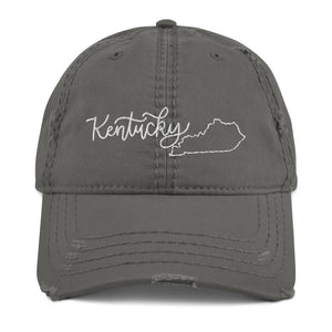 Kentucky Distressed Hat