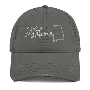 Alabama Distressed Hat