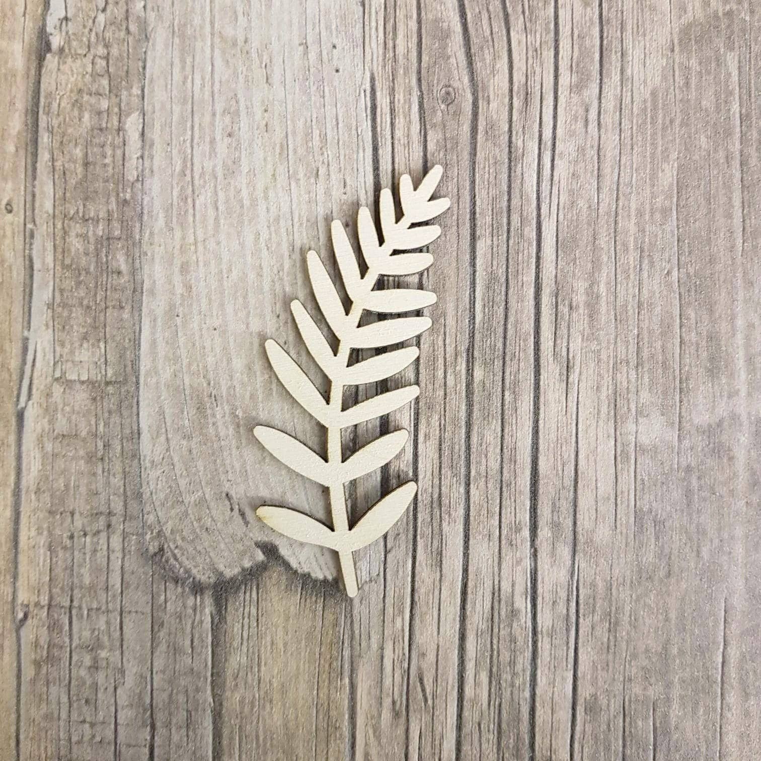 Wooden Leaves - Fern