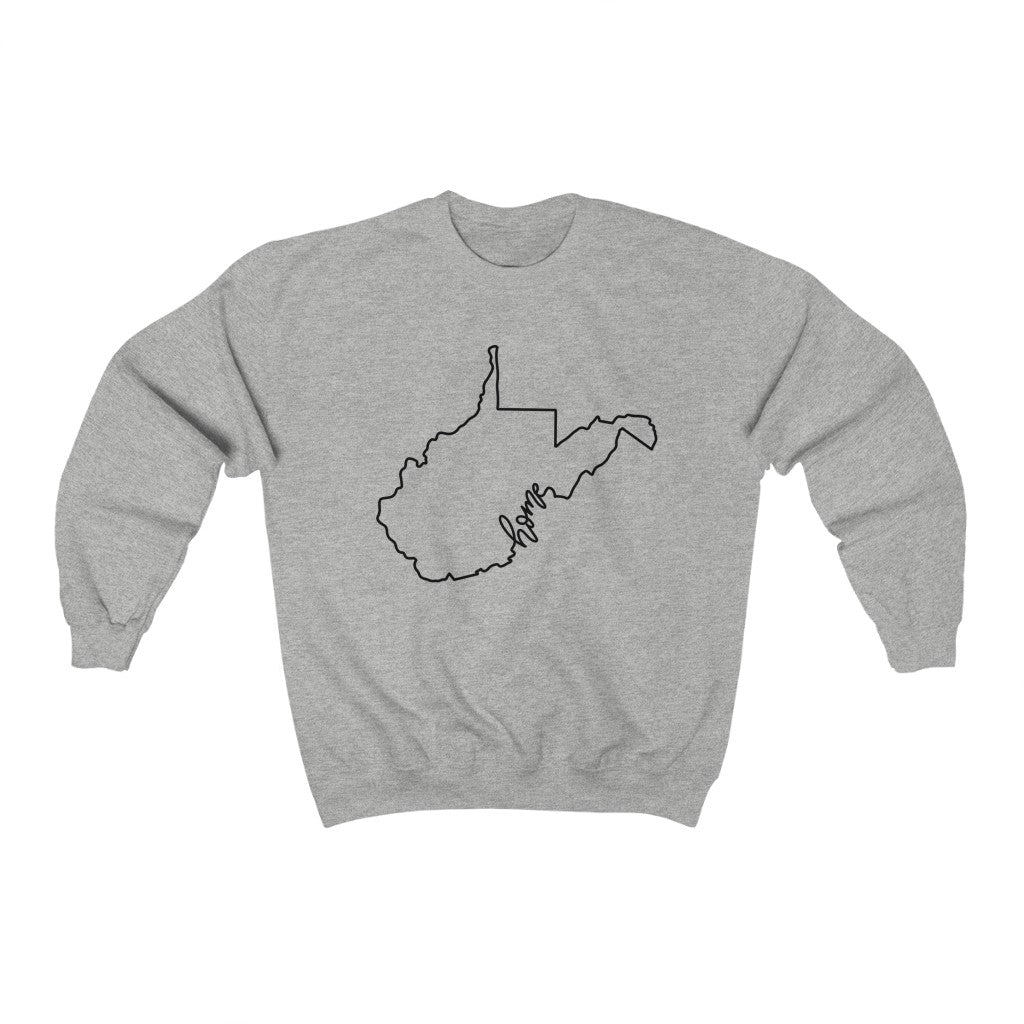 West Virginia Home Crewneck Sweatshirt