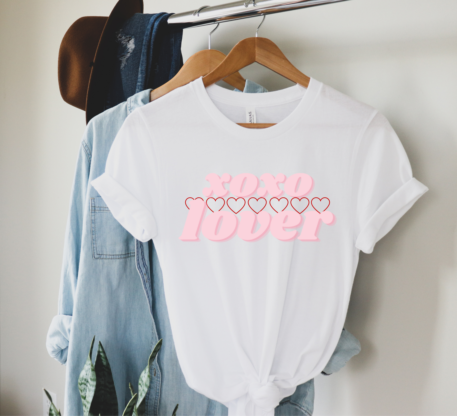 XOXO Lover White Tee