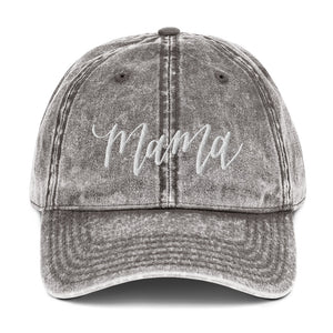 Vintage Denim Mama Hat