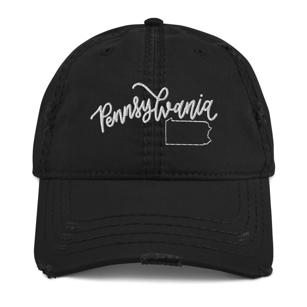 Pennsylvania Distressed Hat