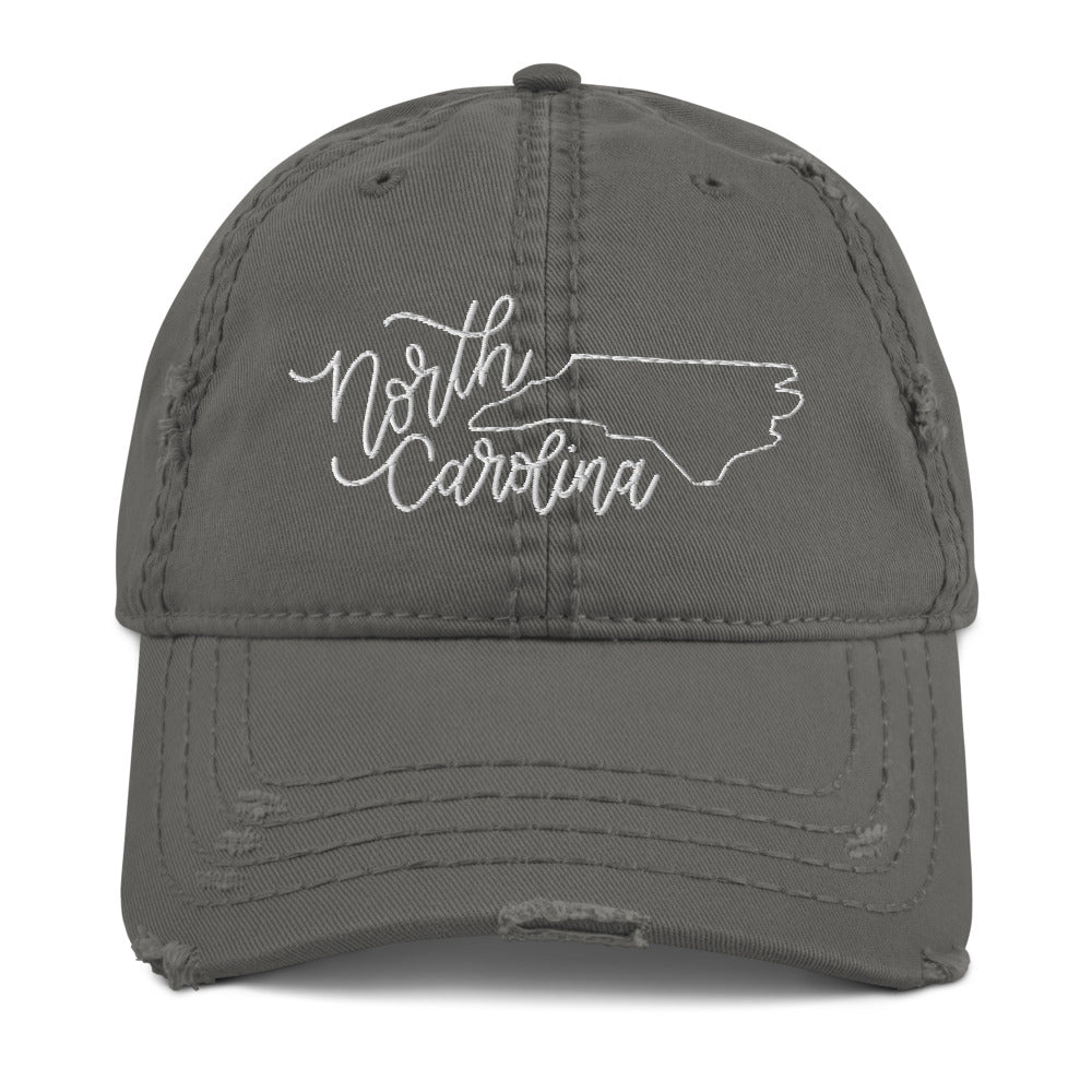 North Carolina Distressed Hat