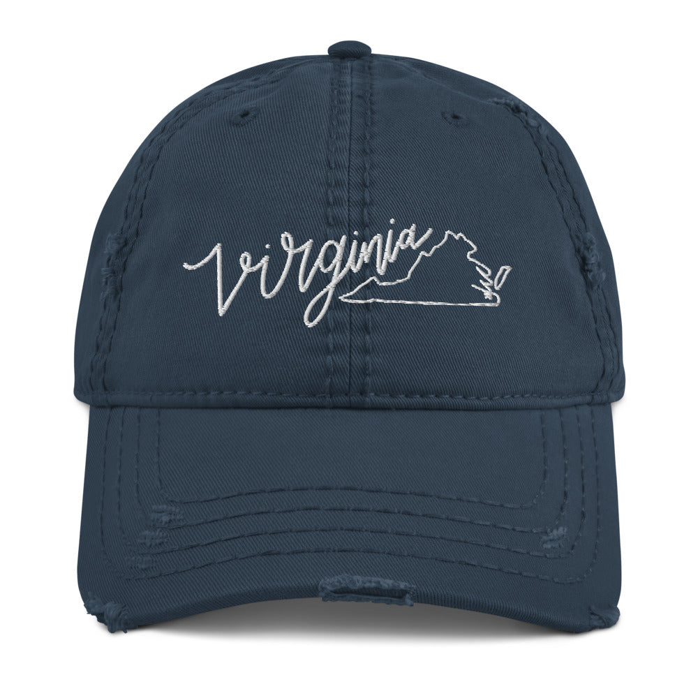 Virginia Distressed Hat