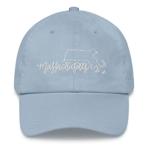 Massachusetts Embroidered Hat