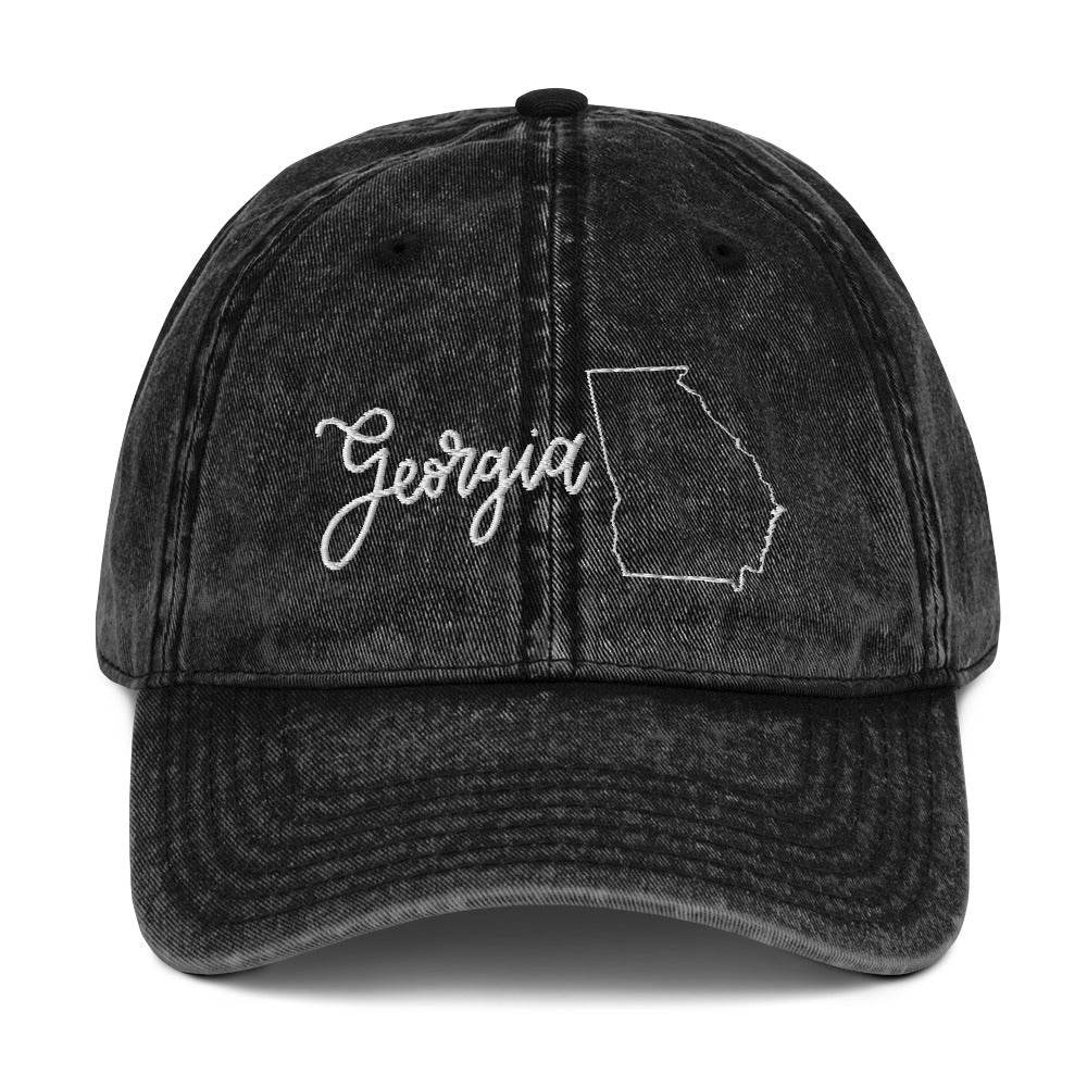 Georgia Denim Cap