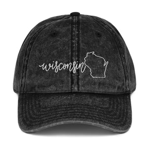 Wisconsin Denim Cap