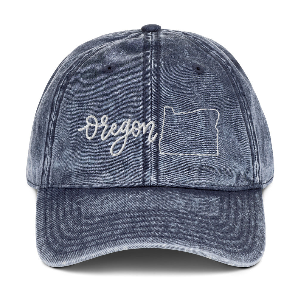 Oregon Denim Cap