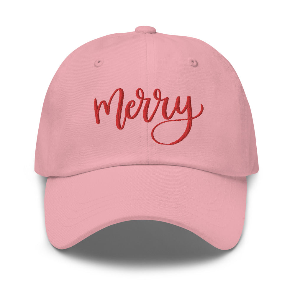 Merry Embroidered Hat
