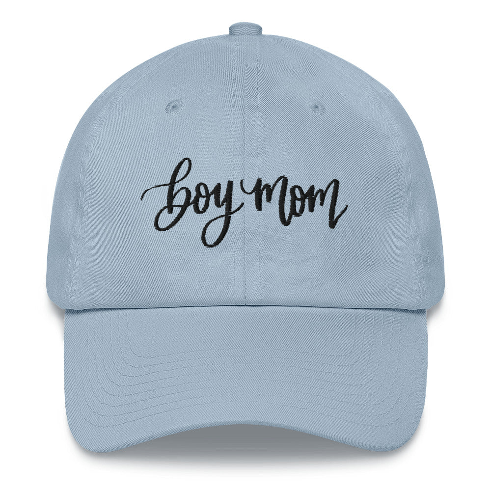 Boy Mom Embroidered Hat