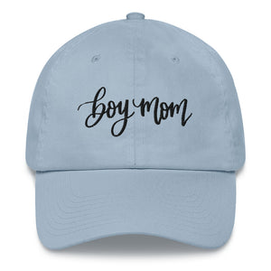 Boy Mom Embroidered Hat