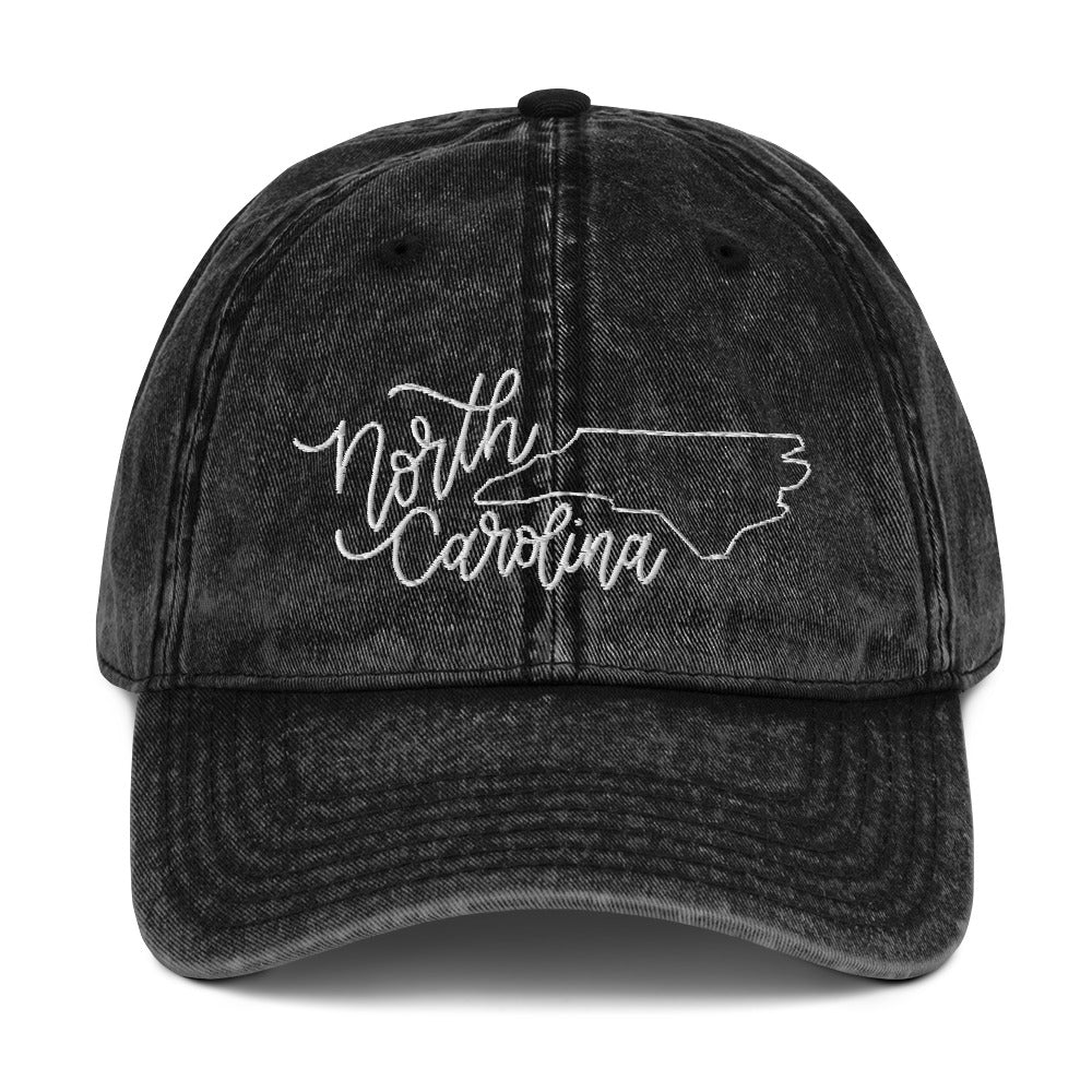 North Carolina Denim Cap