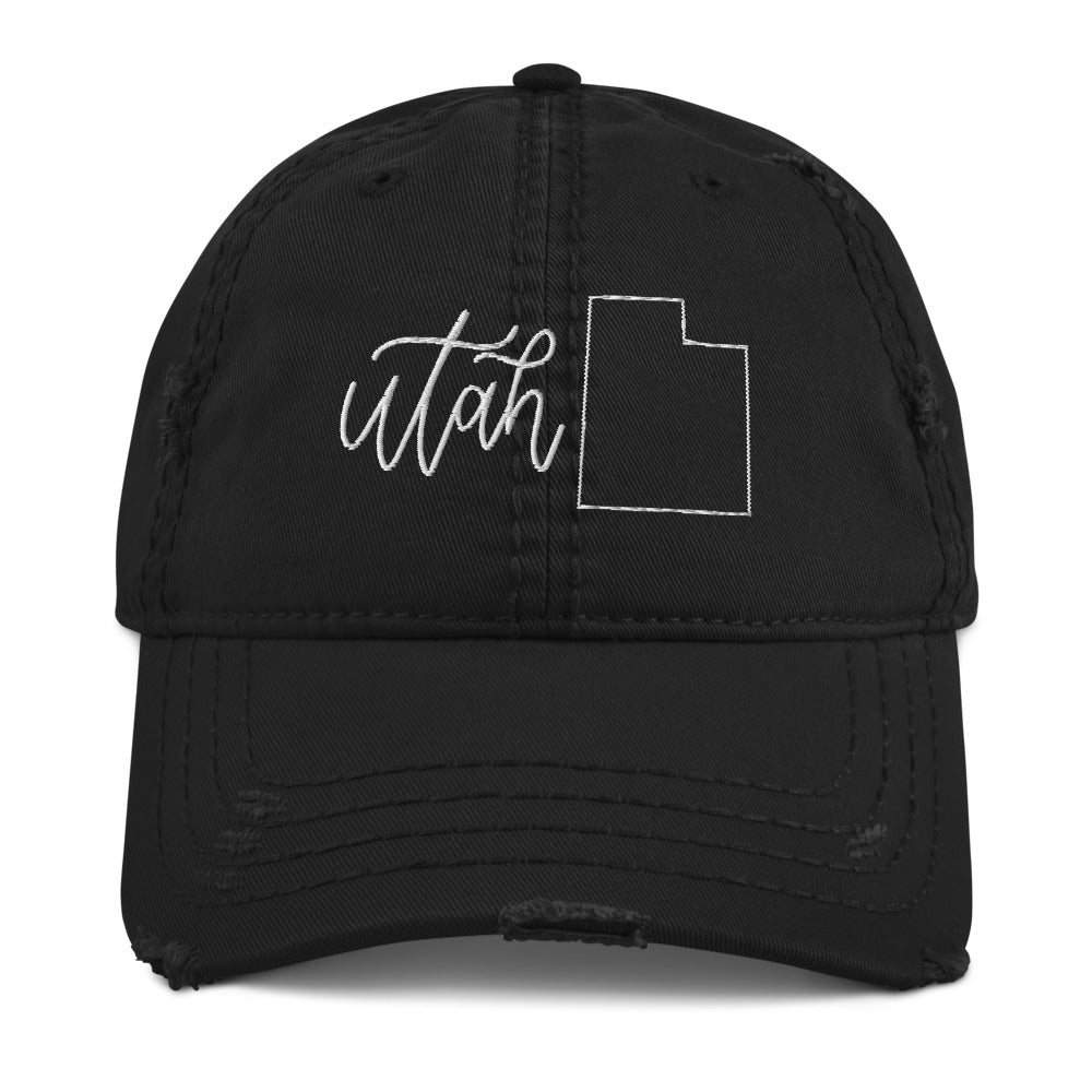 Utah Distressed Hat