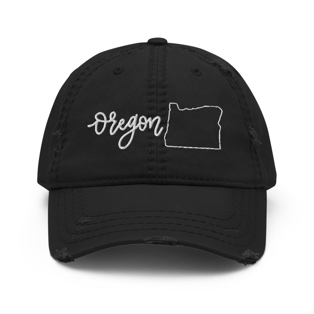 Oregon Distressed Hat