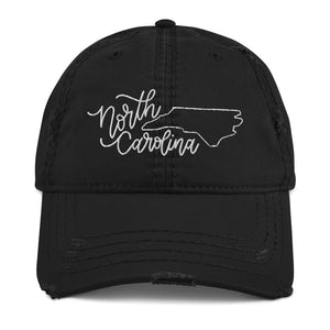 North Carolina Distressed Hat