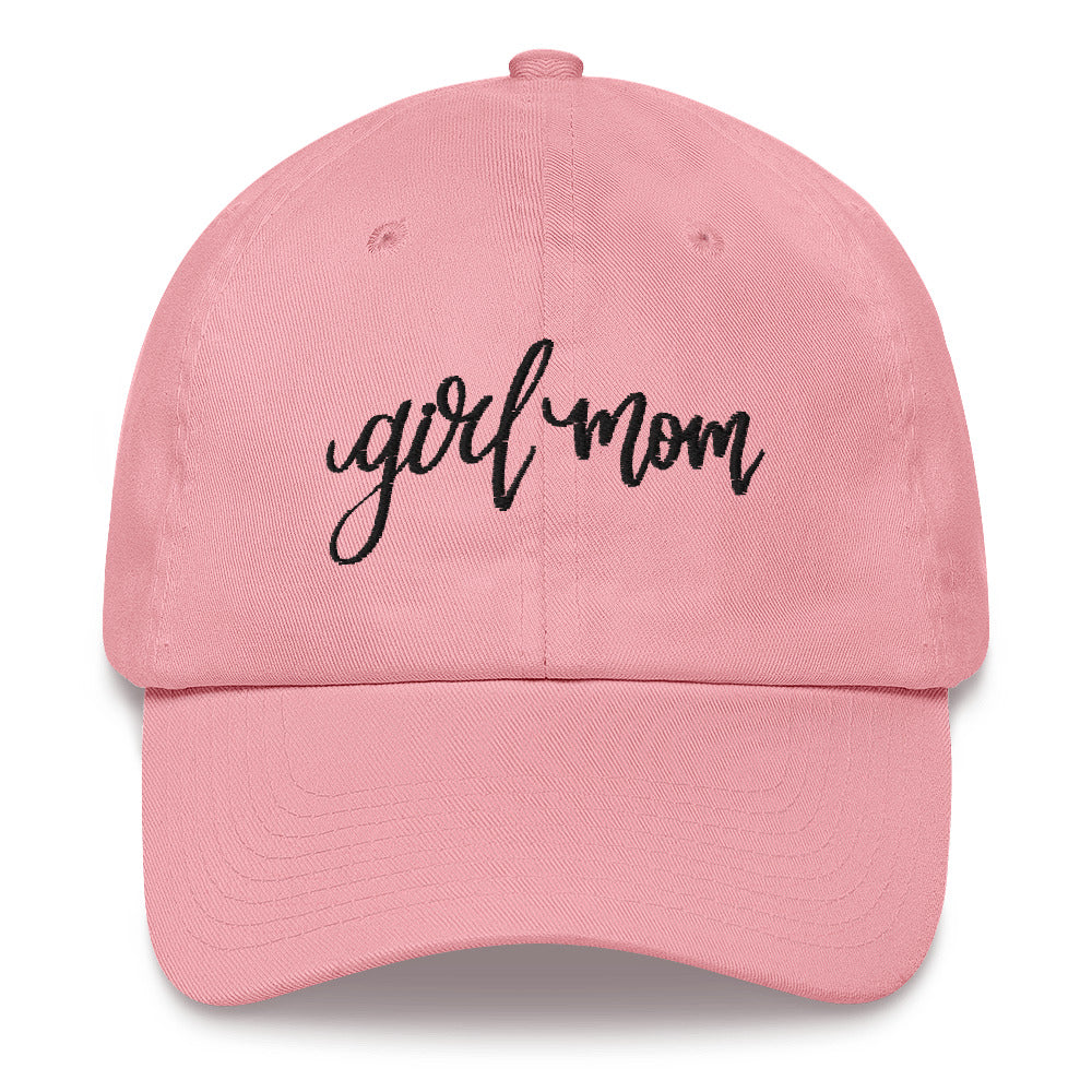 Girl Mom Embroidered Har