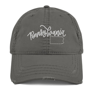 Pennsylvania Distressed Hat